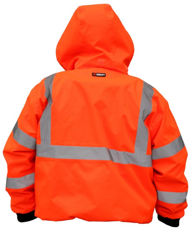 MCR Safety Garments Bomber Plus 2-1 Class 3 Orange X5 (BP2CL3OX5)