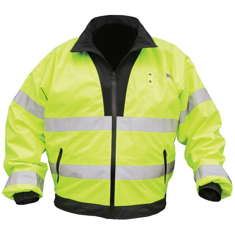 MCR Safety Garments Bomber Class 3 Reversible Lime X3 (BRCL3LX3)