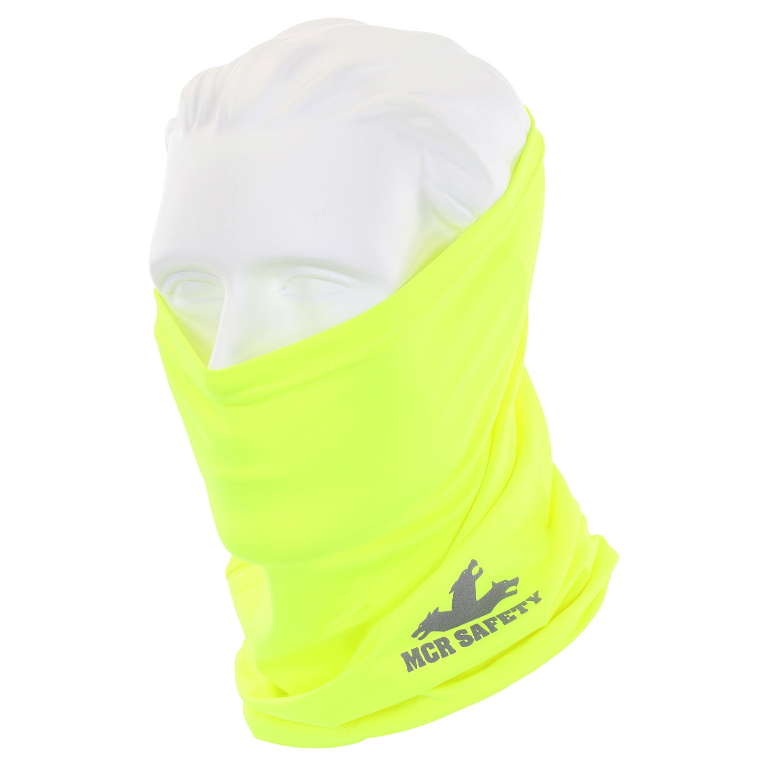 MCR Safety Garments Lime Poly/Spandex Cooling Neck Gaiter (CGNG8)