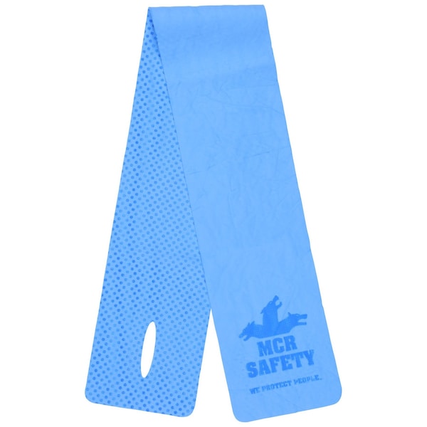 MCR Safety Garments Blue PVA Cooling Neck Wrap – 30"L x 4" W (CGNW03)