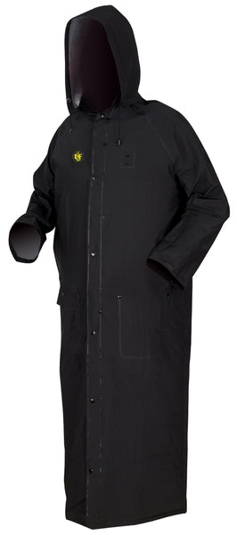 MCR Safety Garments .35mm,PVC/Poly, Coat, LF,Refl (FR267CRX4)