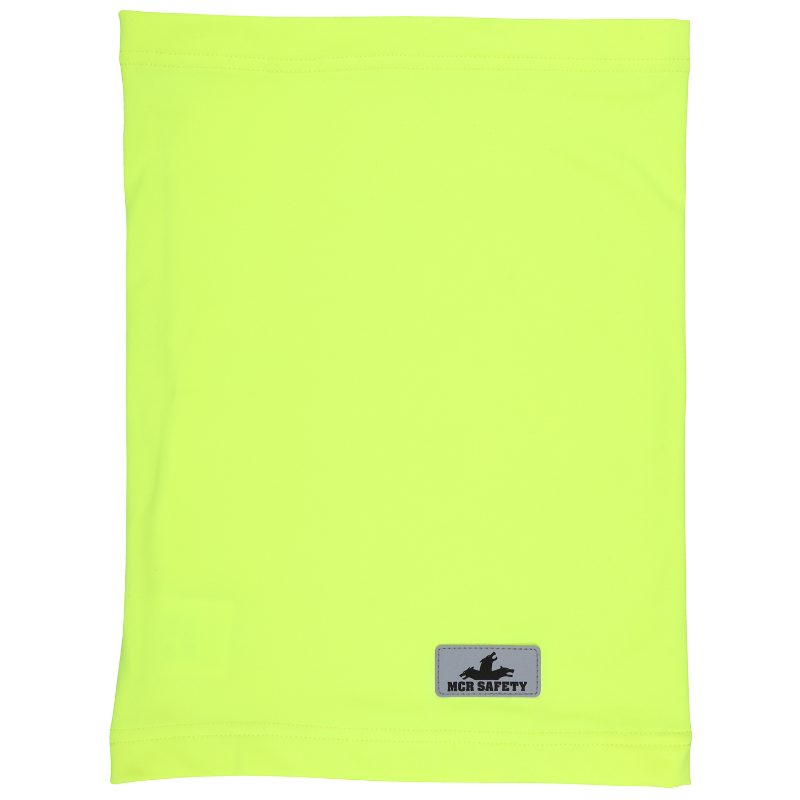 MCR Safety Garments Hi-Vis Lime Insulated Fleece Neck Gaiter (IG8)