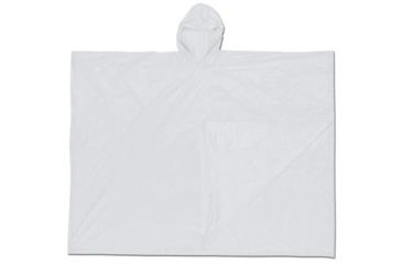MCR Safety Garments Schooner .10mm PVC Dispos Poncho Clear (O42)