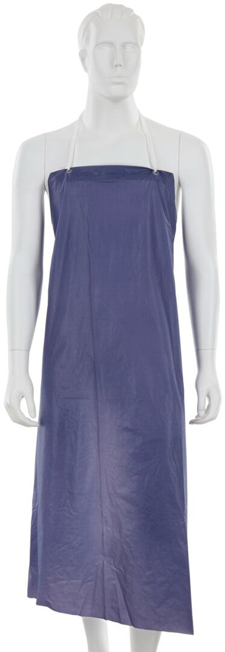 MCR Safety Garments 6 mil, Blue, Vinyl Apron, Raw Edge, 35 X (O63R4)