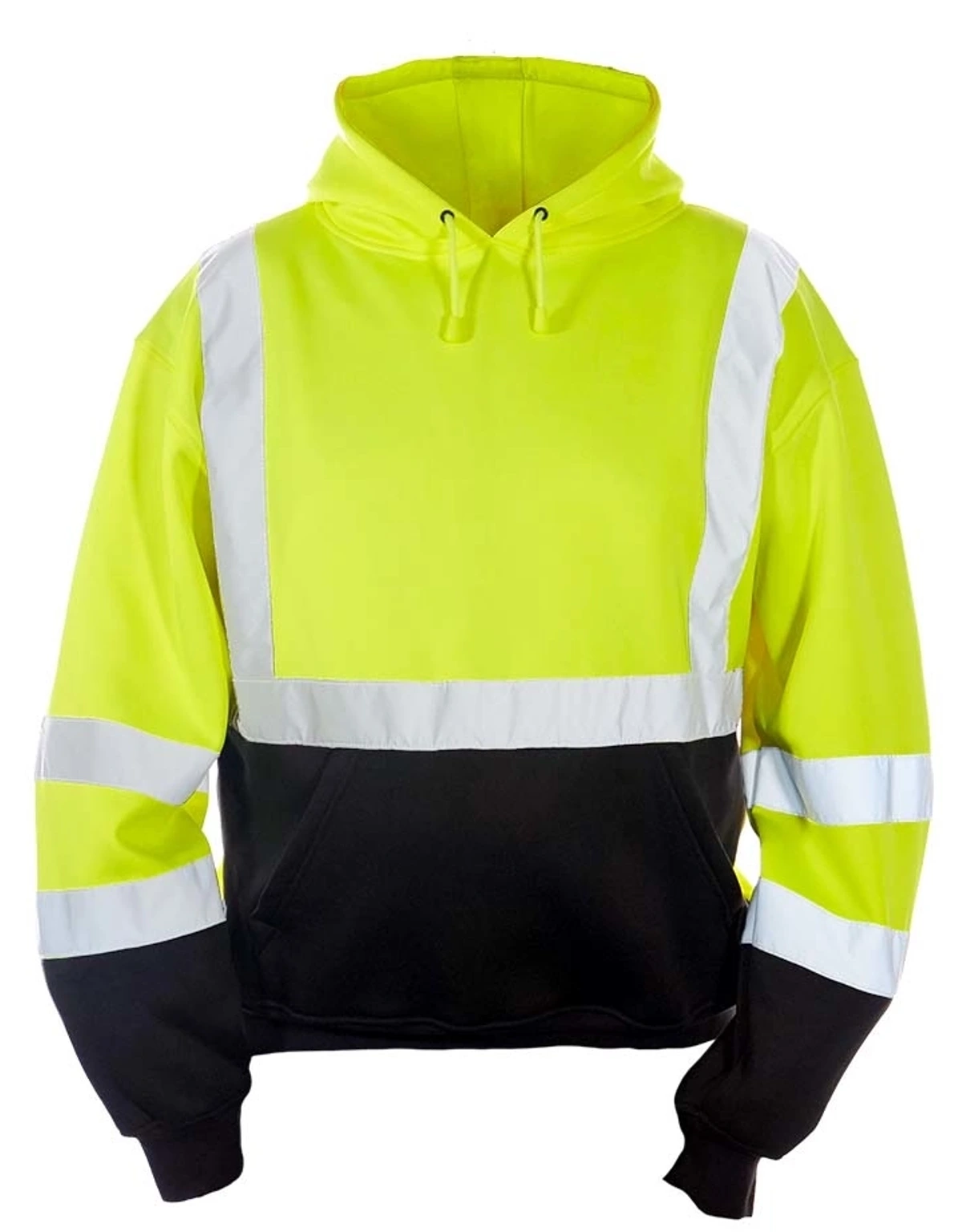 MCR Safety Garments Sweatshirt,Shaded,Class3,Lime,Pullover X (SSCL3LPX3)