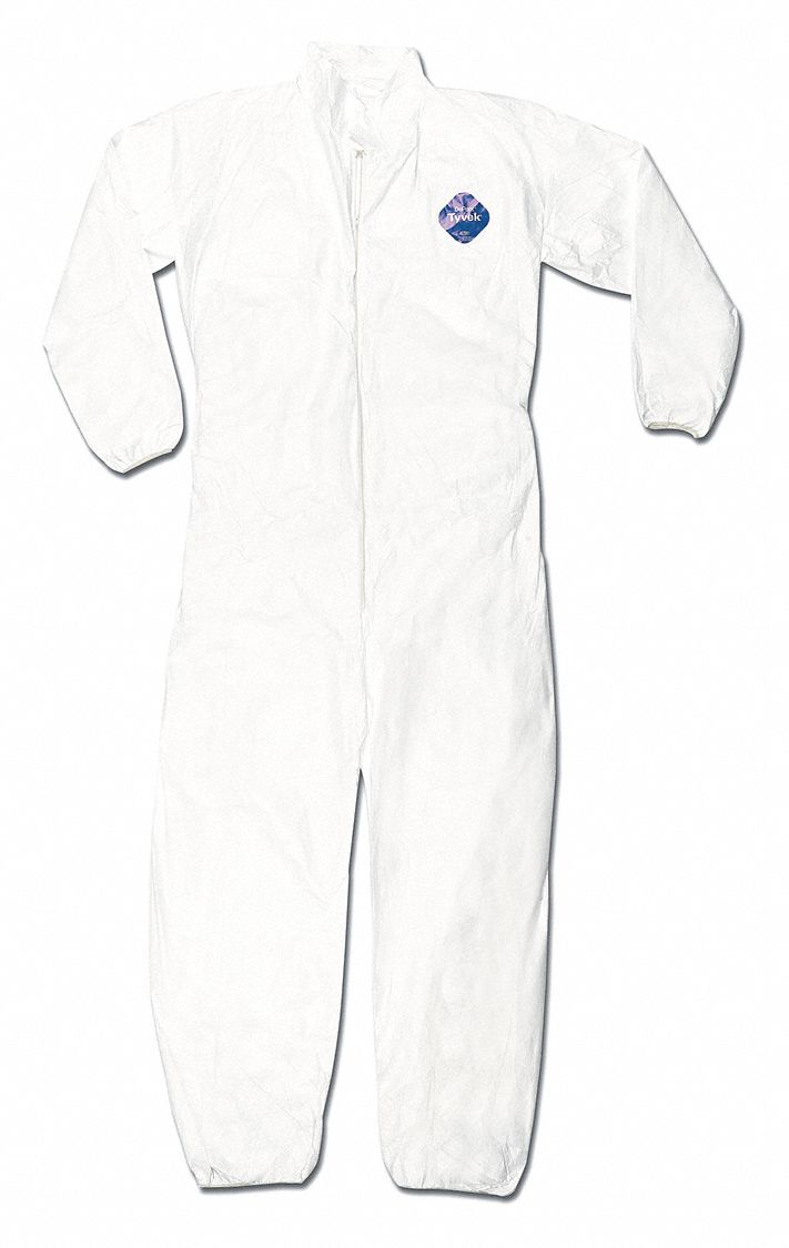 MCR Safety Garments Tyvek Coverall W/ Elastic Sleeve & Ankle (TY125SL)