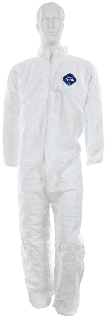 MCR Safety Garments Tyvek Coverall W/ Elastic Sleeve & Ankle (TY125SX3)