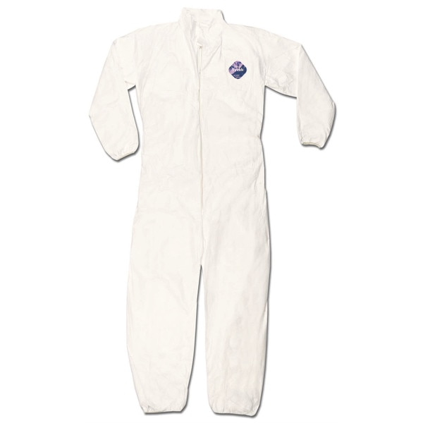 MCR Safety Garments Tyvek Coverall W/ Elastic Sleeve & Ankle (TY125SXL)