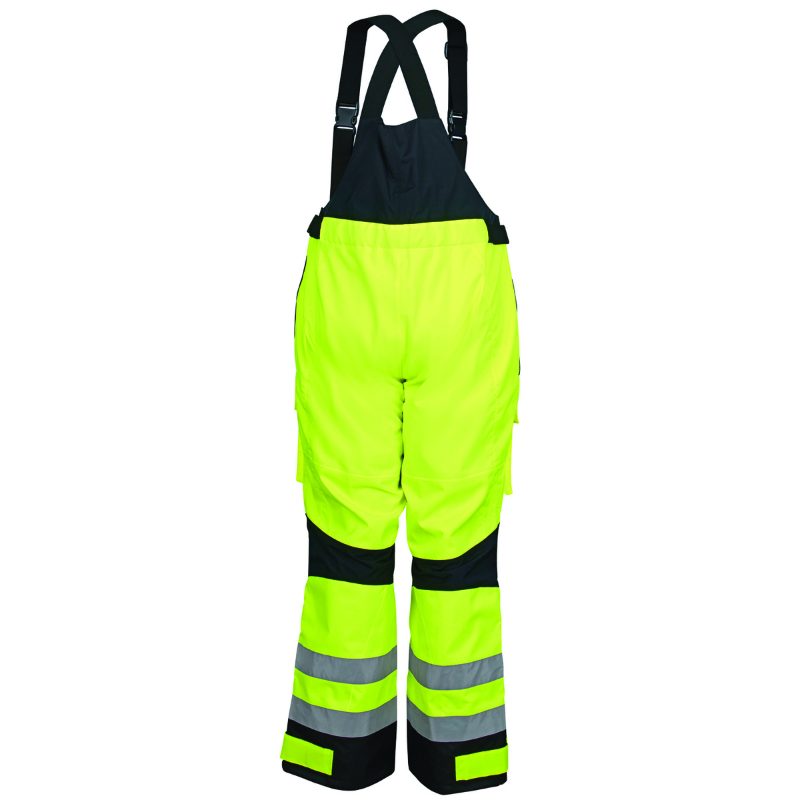 MCR Safety Garments UltraTech, PU/Poly, Class E Bib Pant S (UT38BPS)