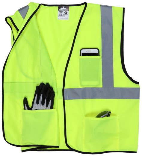 MCR Safety Garments Value Class 2, 2 pockets, Lime X2 (VCL2MLPX2)
