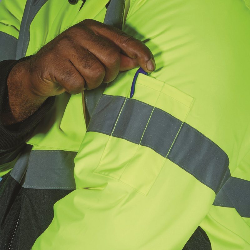 MCR Safety Garments Value Class 2, 2 pockets, Lime X4 (VCL2MLPX4)