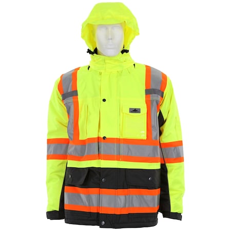 MCR Safety Garments Vortex, Insul, Class 3, Parka Jacket X5 (VT38JHX5)