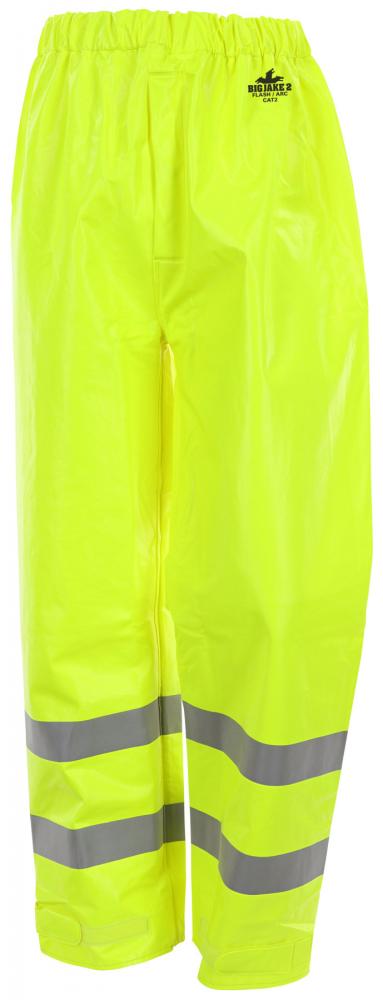 MCR Safety FR Garments Big Jake 2,CAT 2,PVC/Meta-Aramid,Pant M (BJ238BPM)