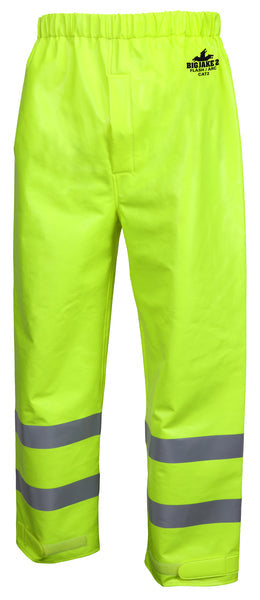 MCR Safety FR Garments Big Jake 2,CAT 2,PVC/Meta-Aramid,Pant X4 (BJ238BPX4)