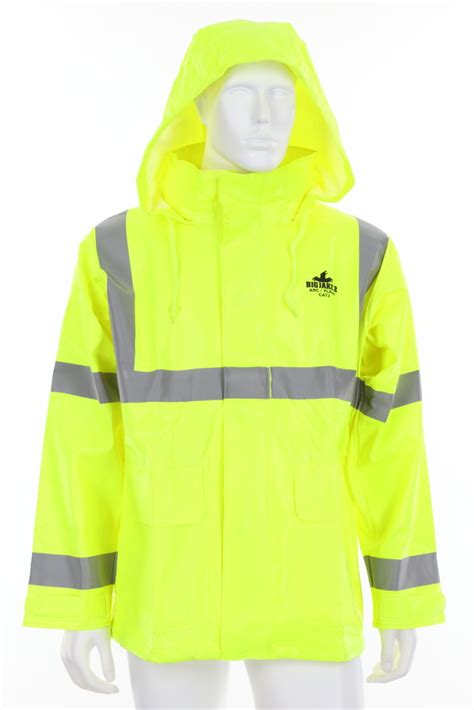 MCR Safety FR Garments Big Jake 2,CAT 2,PVC/Meta-Arami,Jackt X4 (BJ238JHX4)