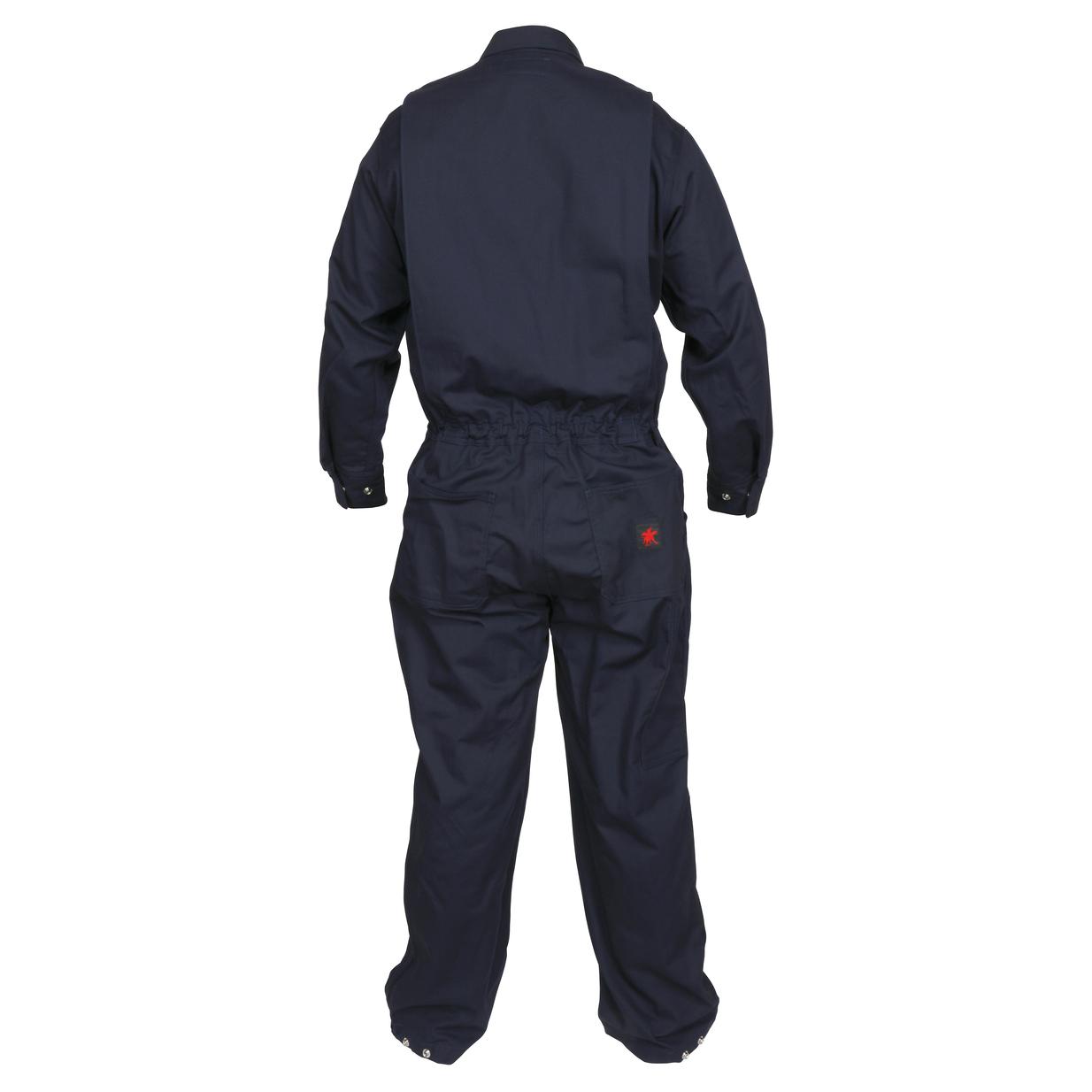 MCR Safety FR Garments Contractor FR Coverall MaxComfort Navy X (CCMNXL)