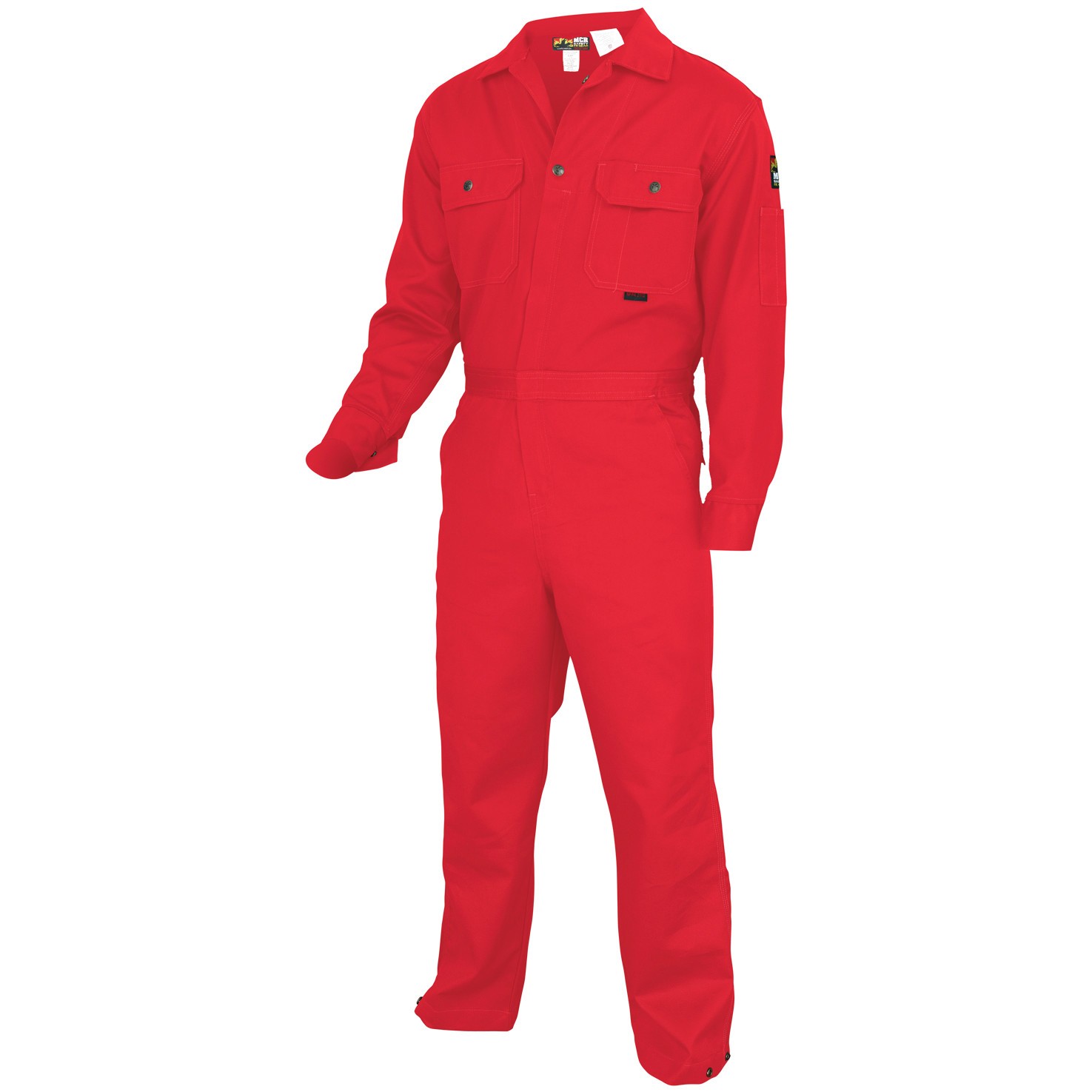 MCR Safety FR Garments Contractor Coverall MaxComfort FR Red M (CCMRM)