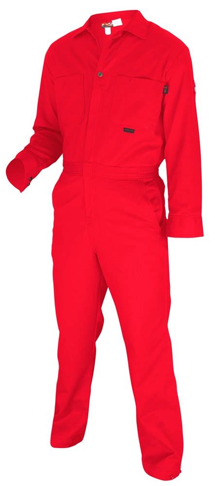 MCR Safety FR Garments Contractor Coverall MaxComfort FR Red X3 (CCMRX3)