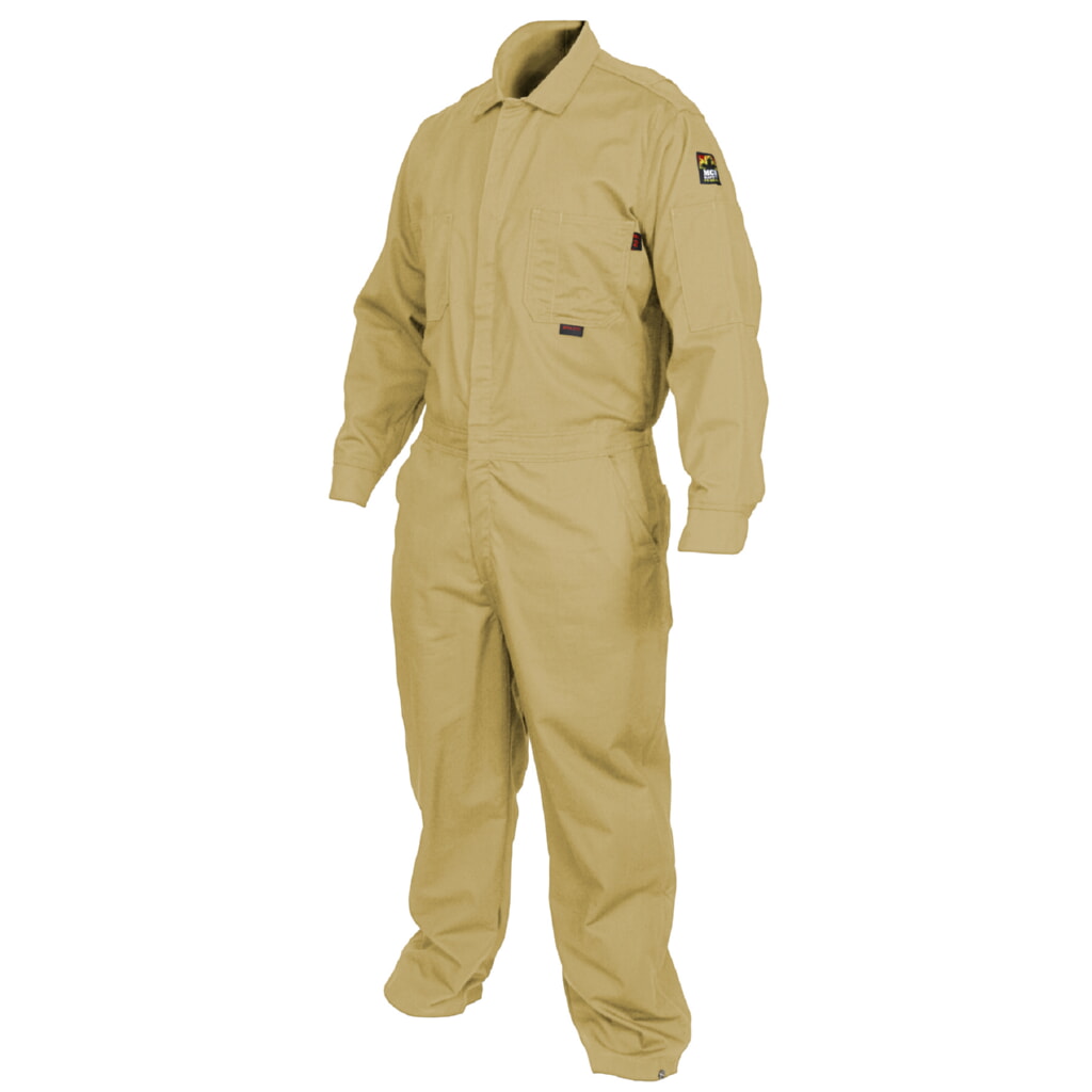 MCR Safety FR Garments Contractor Coverall MaxComfort FR Tan X5 (CCMTX5)