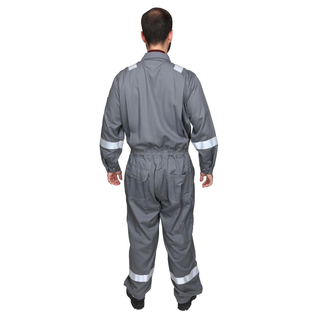 MCR Safety FR Garments Dlx. Cvrll, Westx UltSft, Refl. Tp, Gray (DCWURGL)