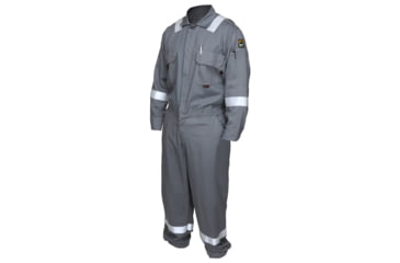MCR Safety FR Garments Dlx. Cvrll, Westx UltSft, Refl. Tp, Gray (DCWURGXL)
