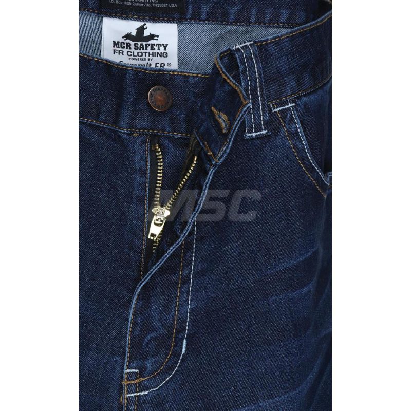 MCR Safety FR Garments FR Denim Blue Pants 4634 (P1D4634)