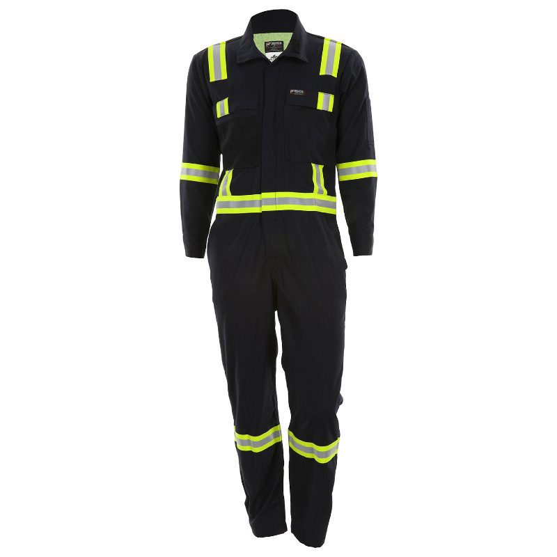 MCR Safety FR Garments Smit Brze Navy Trip Trim Cvrll 5.5 oz. 5 (SBC103254)