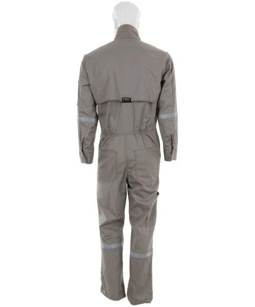 MCR Safety FR Garments Summit Breeze Cverall 7.0 oz Cotton Gray (SBC201172)