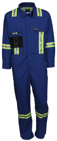 MCR Safety FR Garments Smit Brze Ryl Blu Trip Trim Cvrll 7 oz. (SBC203542)