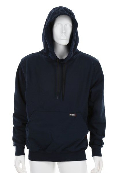 MCR Safety FR Garments FR Hooded Sweatshirt Pullover Navy S (SS2NS)