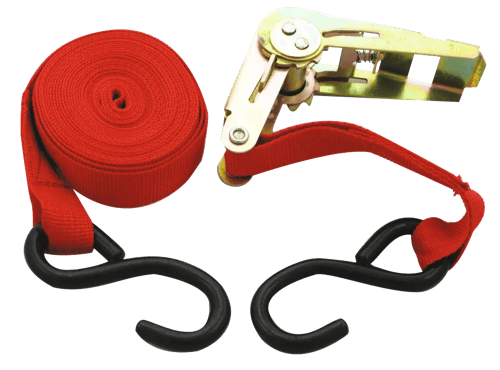 3/4 Tons Ratchet Tie Down – 1"X15' – Quick Release – Heavy Duty – 1,500 lb