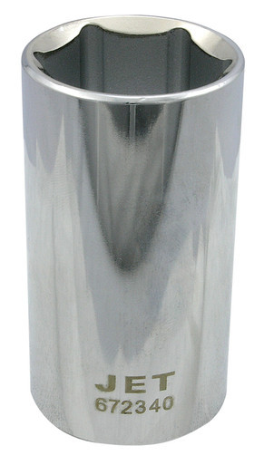 1/2" DR x 1-1/4" Deep Chrome Socket – 6 Point