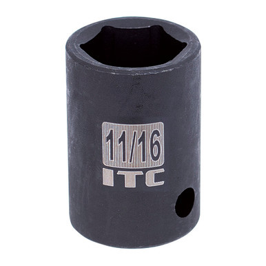 1/2" DR x 18 mm Impact Socket – 6 Point