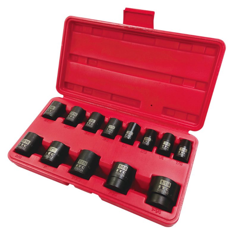 1/2" Drive 13PC SAE Impact Socket Set