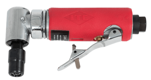 Die Grinder – 1/4" NPT – Mini – 90 Degree Angle Head – Red