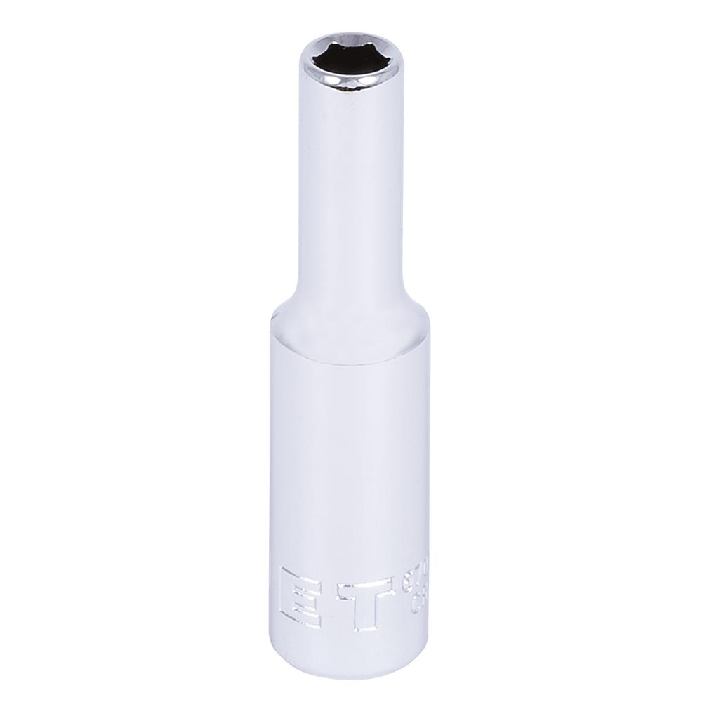 1/4" DR x 3/16" Deep Chrome Socket – 6 Point