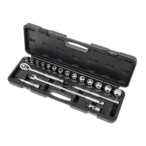 Socket Set – SAE – 1/2" Drive – 20 PC