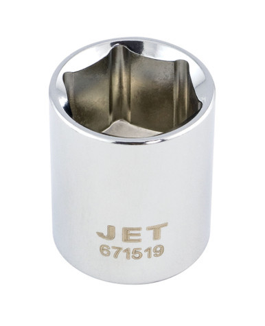 3/8" DR x 21 mm Regular Chrome Socket – 6 Point
