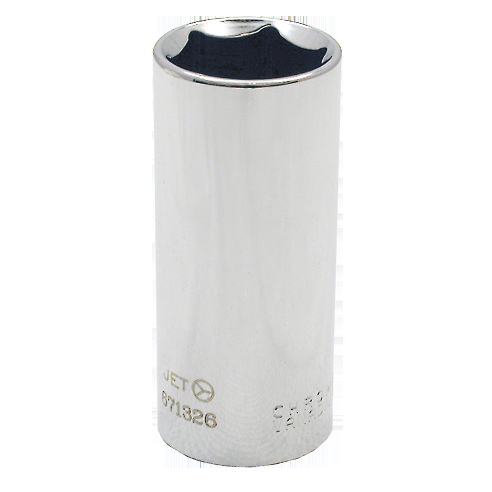 3/8" DR x 7/16" Deep Chrome Socket – 6 Point