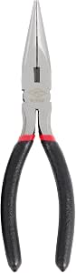 Long Nose Pliers – Cushion Grip – 8" – Black
