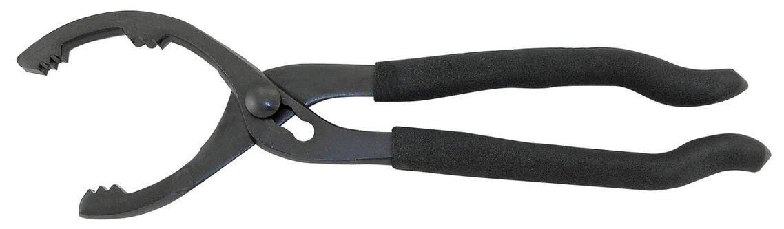 Oil Filter Removal Pliers – Fits Filter Size 2-3/4" to 3-5/8" – Black