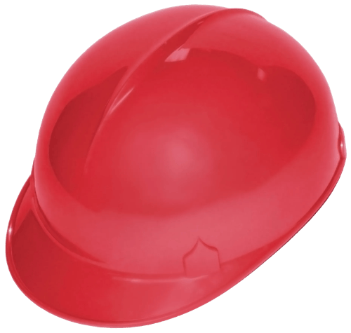 C10 Bump Cap Hard Hats – Front Brim Style – Red