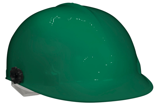 C10 Bump Cap Hard Hats – Front Brim Style – Green