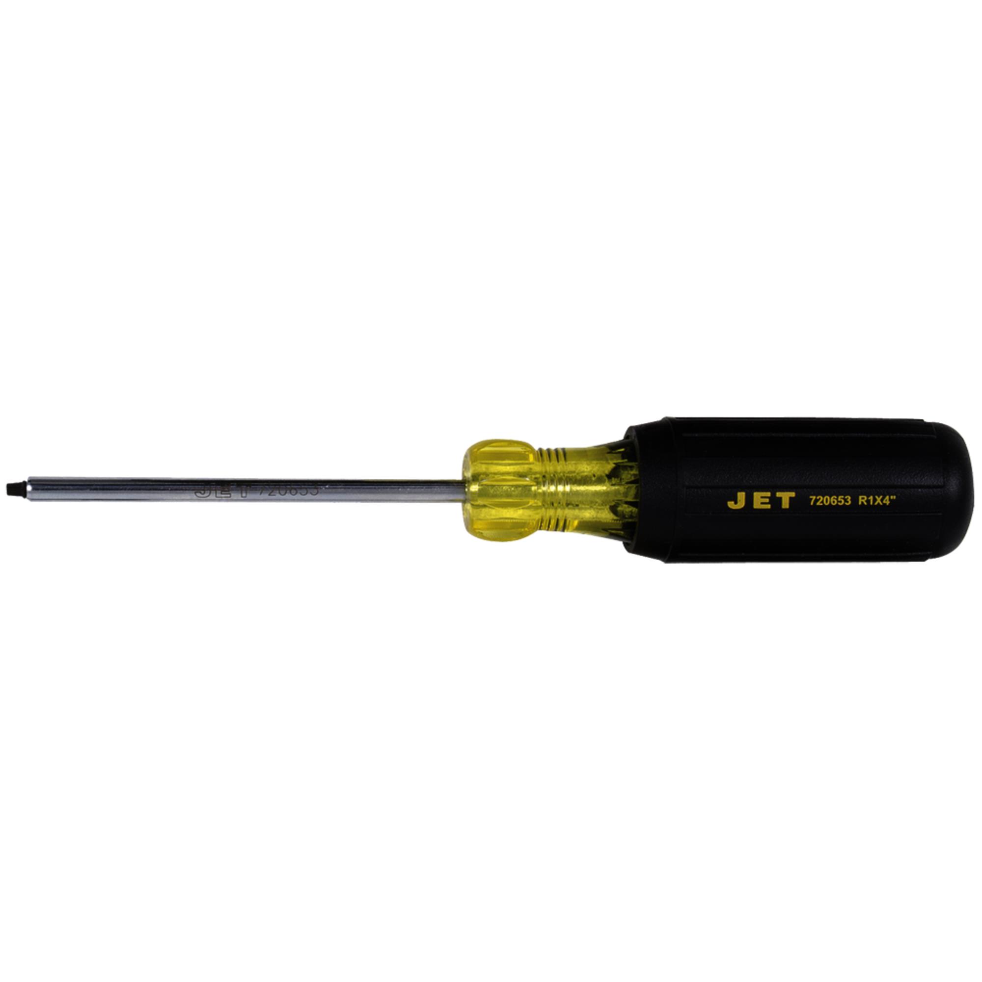 Square Cushion Grip Screwdriver – 1 x 4"
