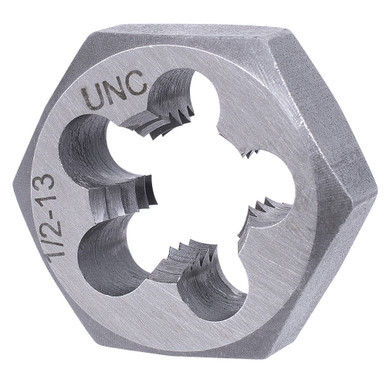 #12-24 NC Alloy Steel SAE Hex Dies – 1" Hex