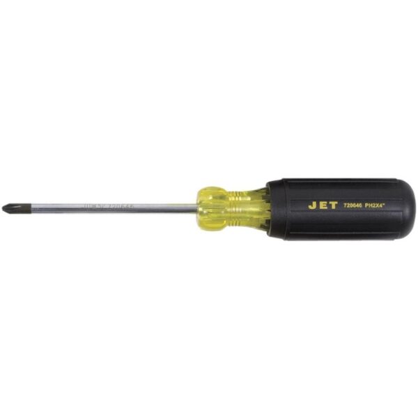 2 x 4" Phillips Cushion Grip Screwdriver