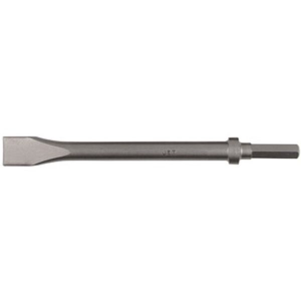 .580 Hex Shank 12" Long Narrow Flat Chisel – Heavy Duty