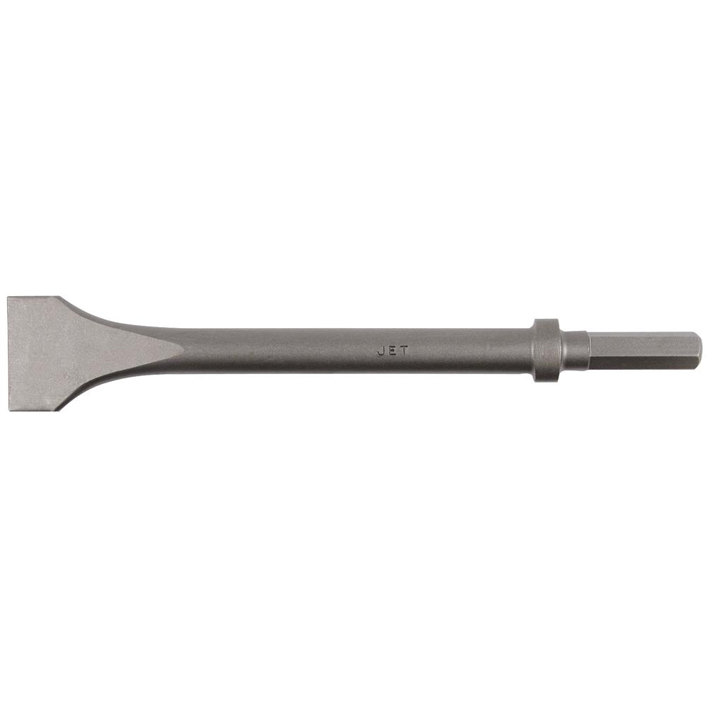 .580 Hex Shank 12" Long Wide Face Chisel – Heavy Duty