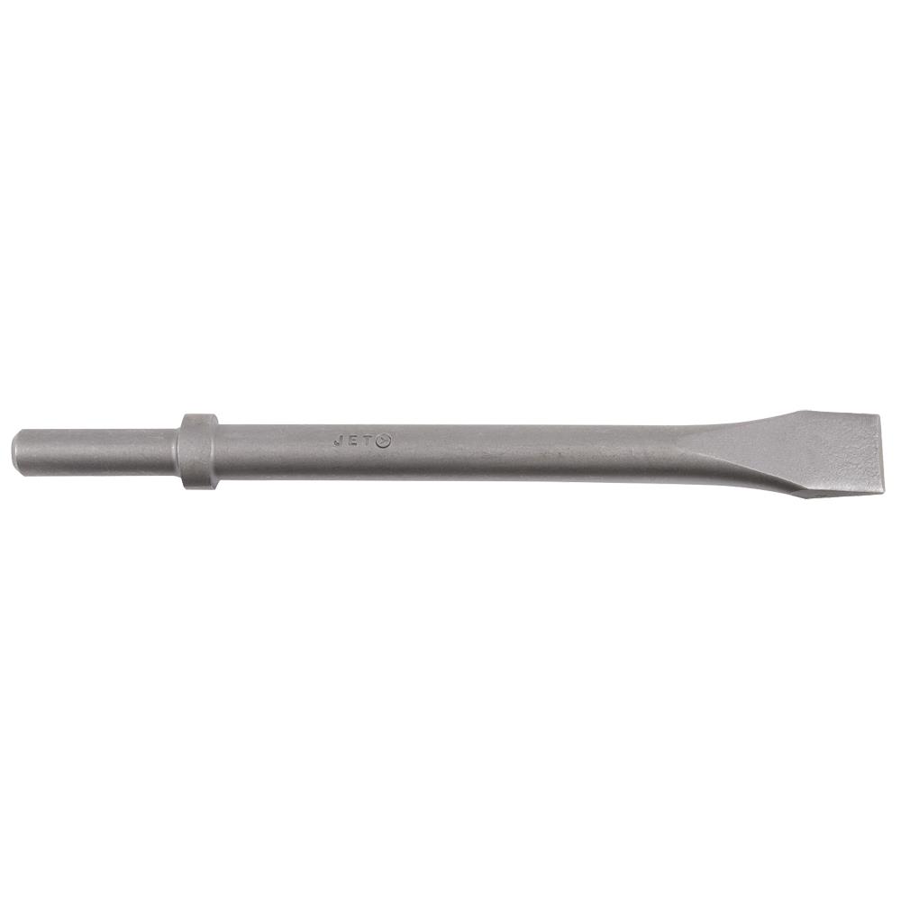 .680 Round Shank 12" Long Narrow Flat Chisel – Heavy Duty