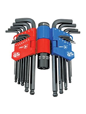 0.05" Long Arm Ball Nose Hex Key